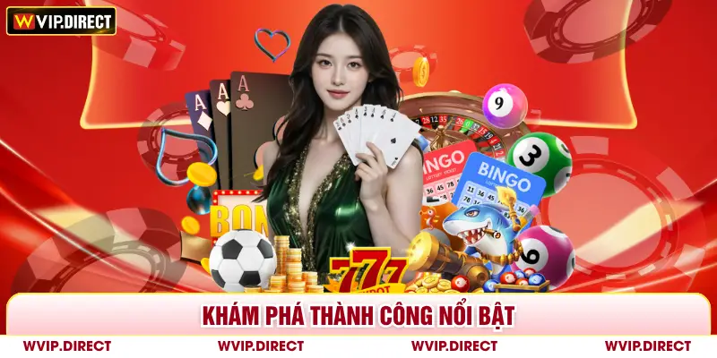 Khám phá thành công nổi bật